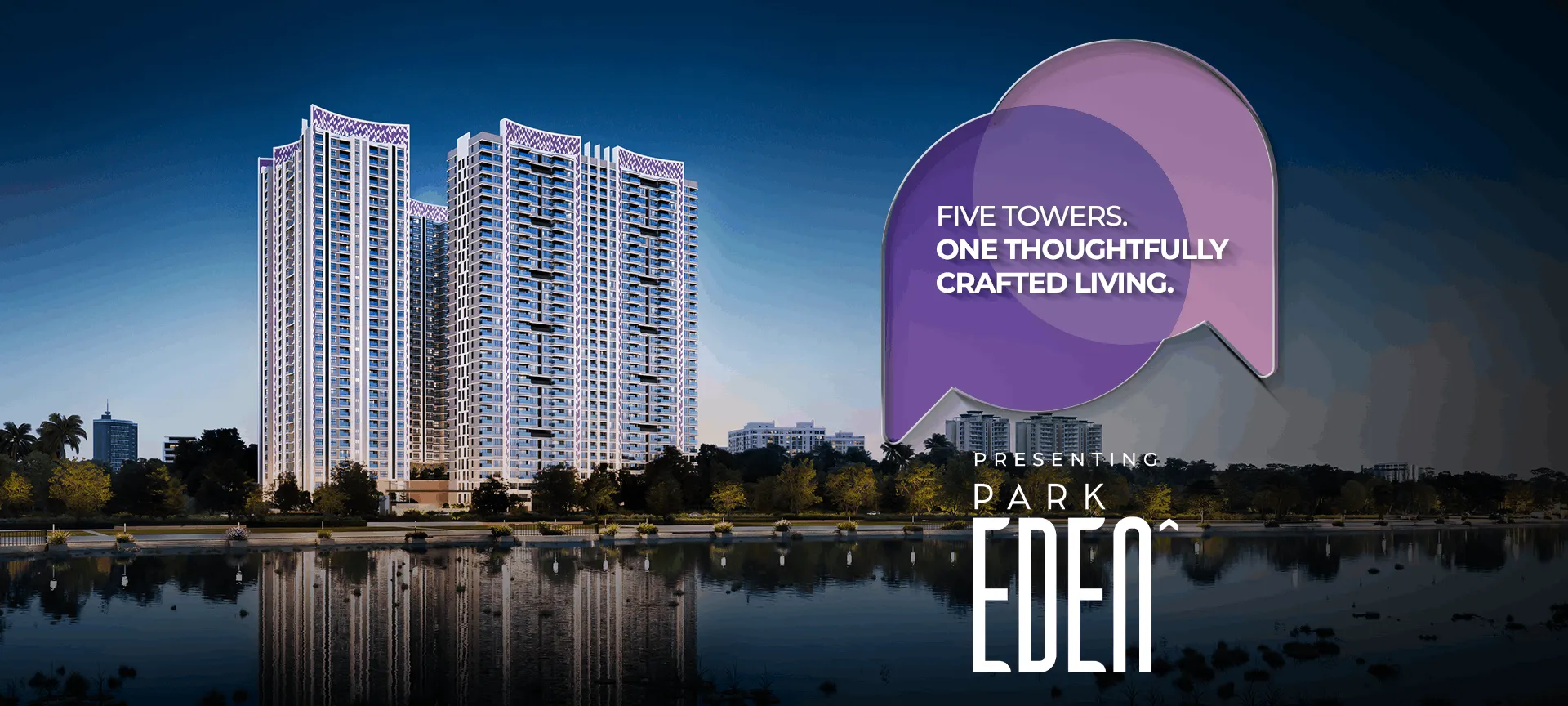 eden park 3 and 4 bedroom residencies 1.80 cr onwards