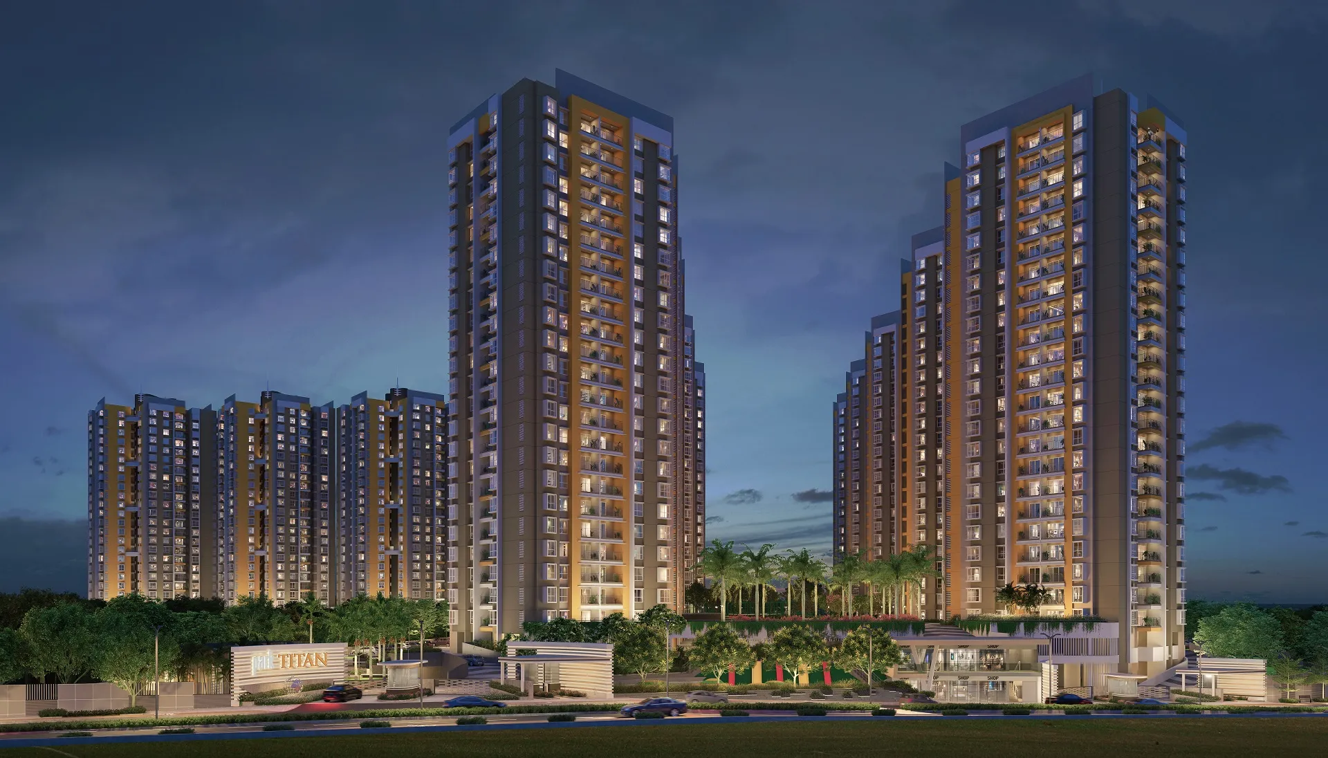 Project Park Titan Hinjawadi – Luxury residential project in Pune by Purple Corp