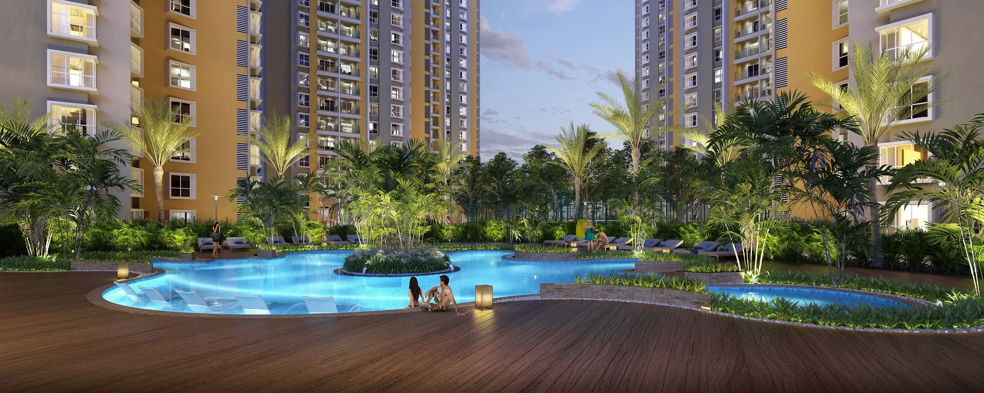 High-rise apartments in Pune and Hinjawadi by Purple Corp