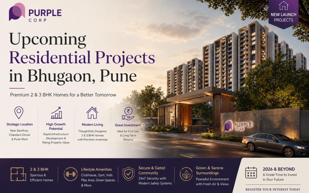 Upcoming Projects in Bhugaon Pune – 2 & 3 BHK