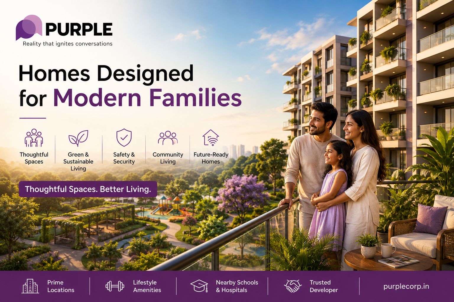 How Purple Corp Designs Homes for Modern Families