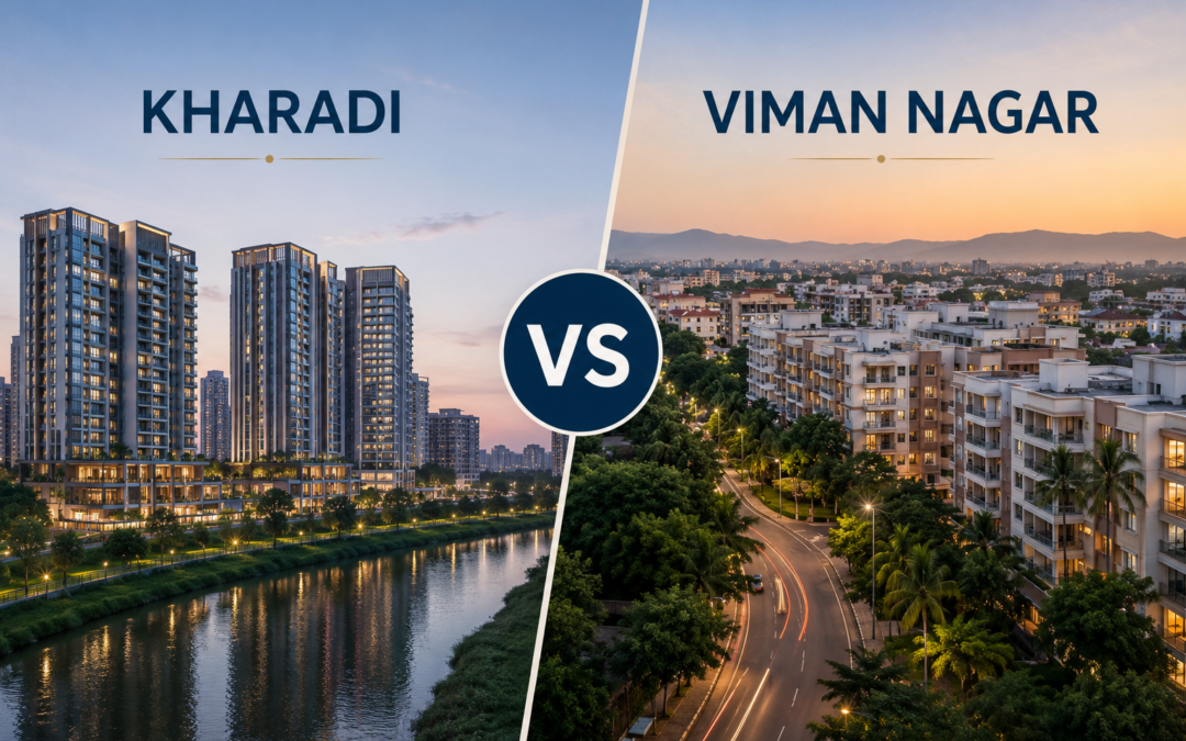 Luxury living comparison between Kharadi and Viman Nagar in Pune
