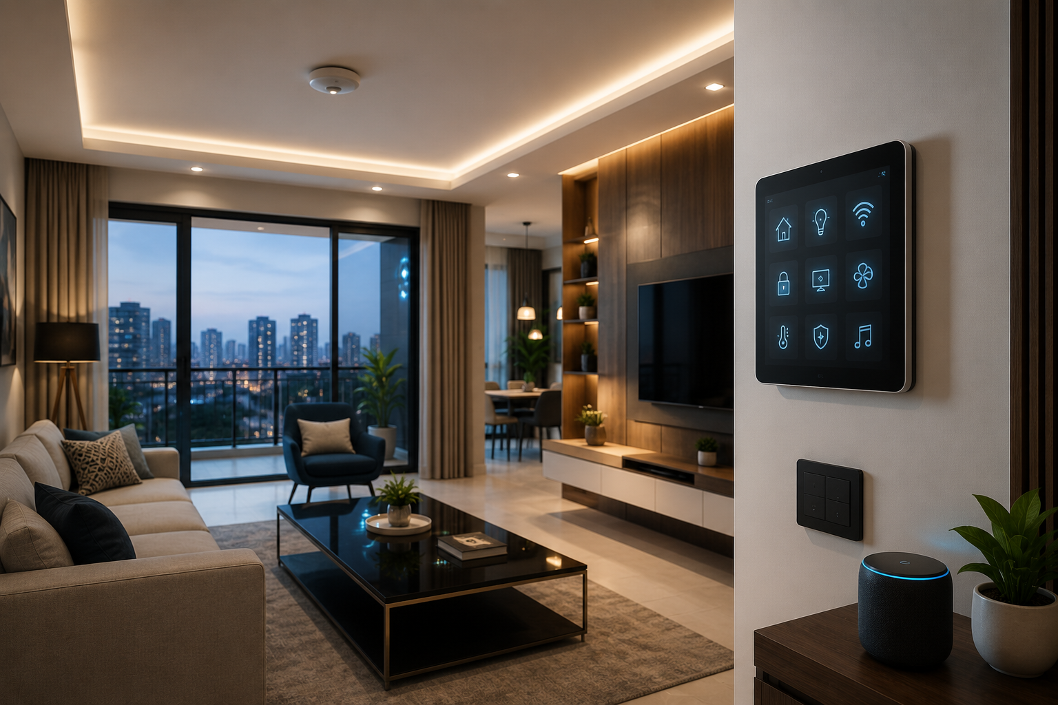 Smart Home Features Buyers Should Look for Before Buying a Flat in Pune