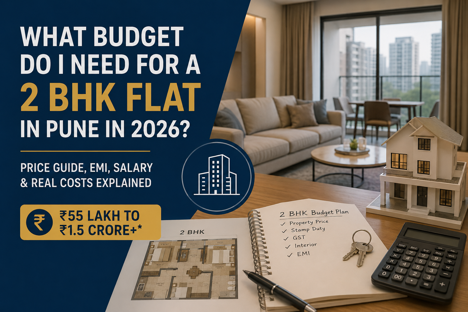 2 BHK Flat in Pune